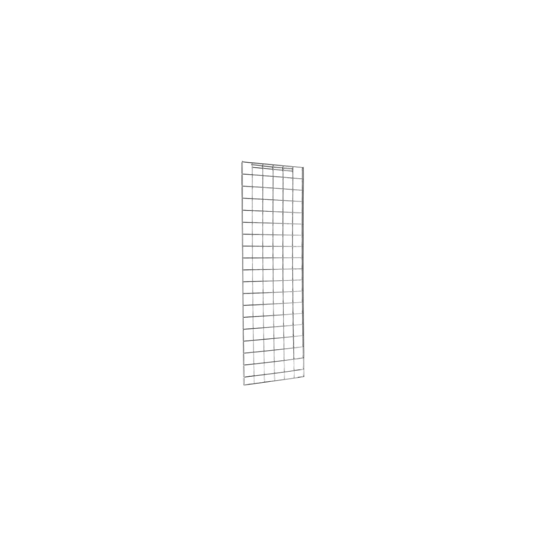 Panneau de Fond Quadrillé 12-3/8" x 59-3/4" - Chrome