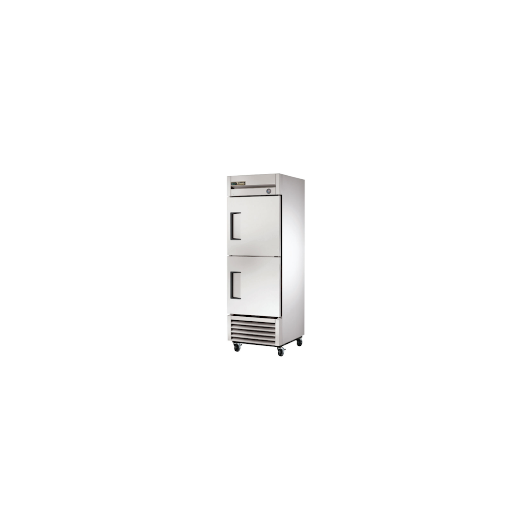 Réfrigérateur 2 demi-portes pleines battantes - 27"