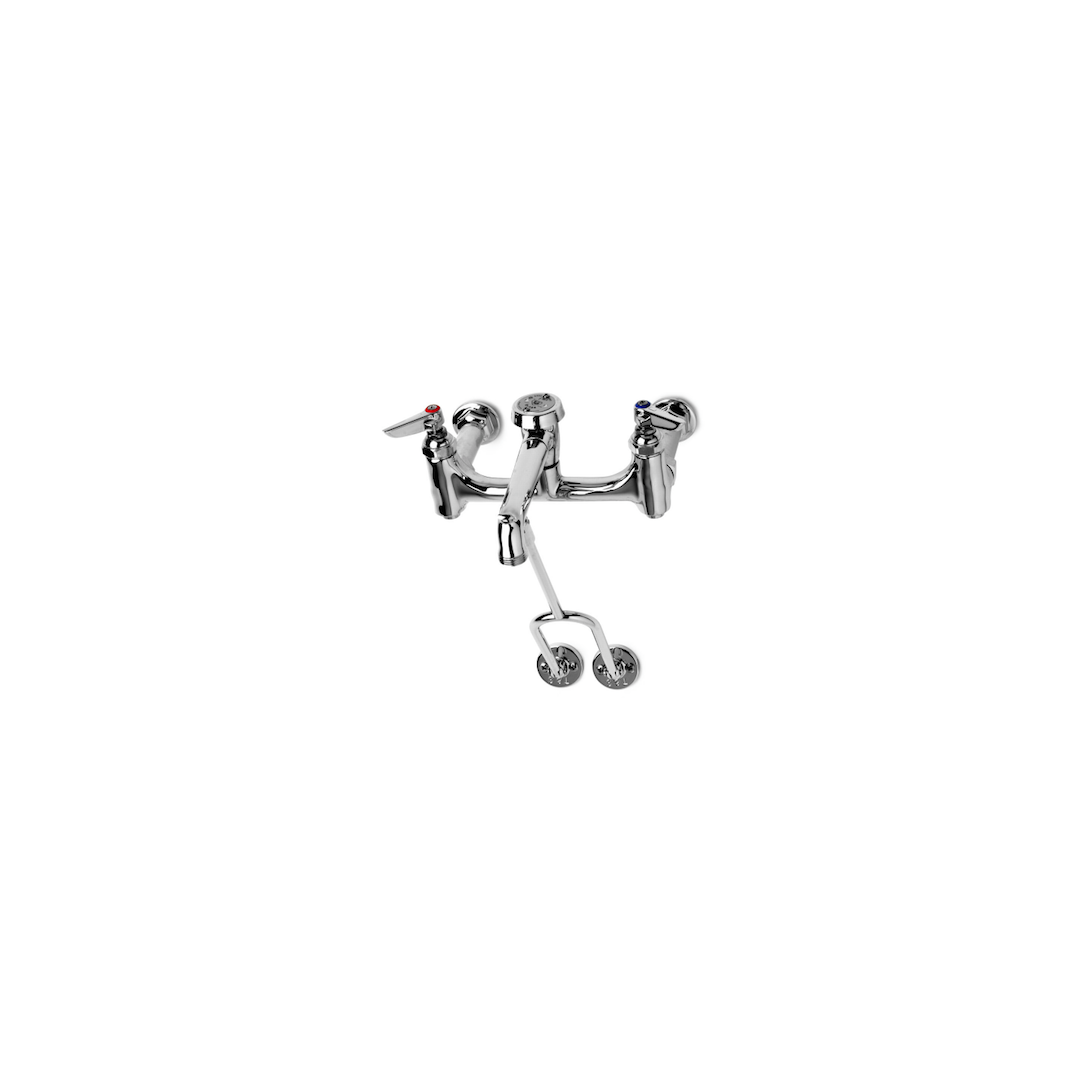 Robinet Mural T&S avec Supports