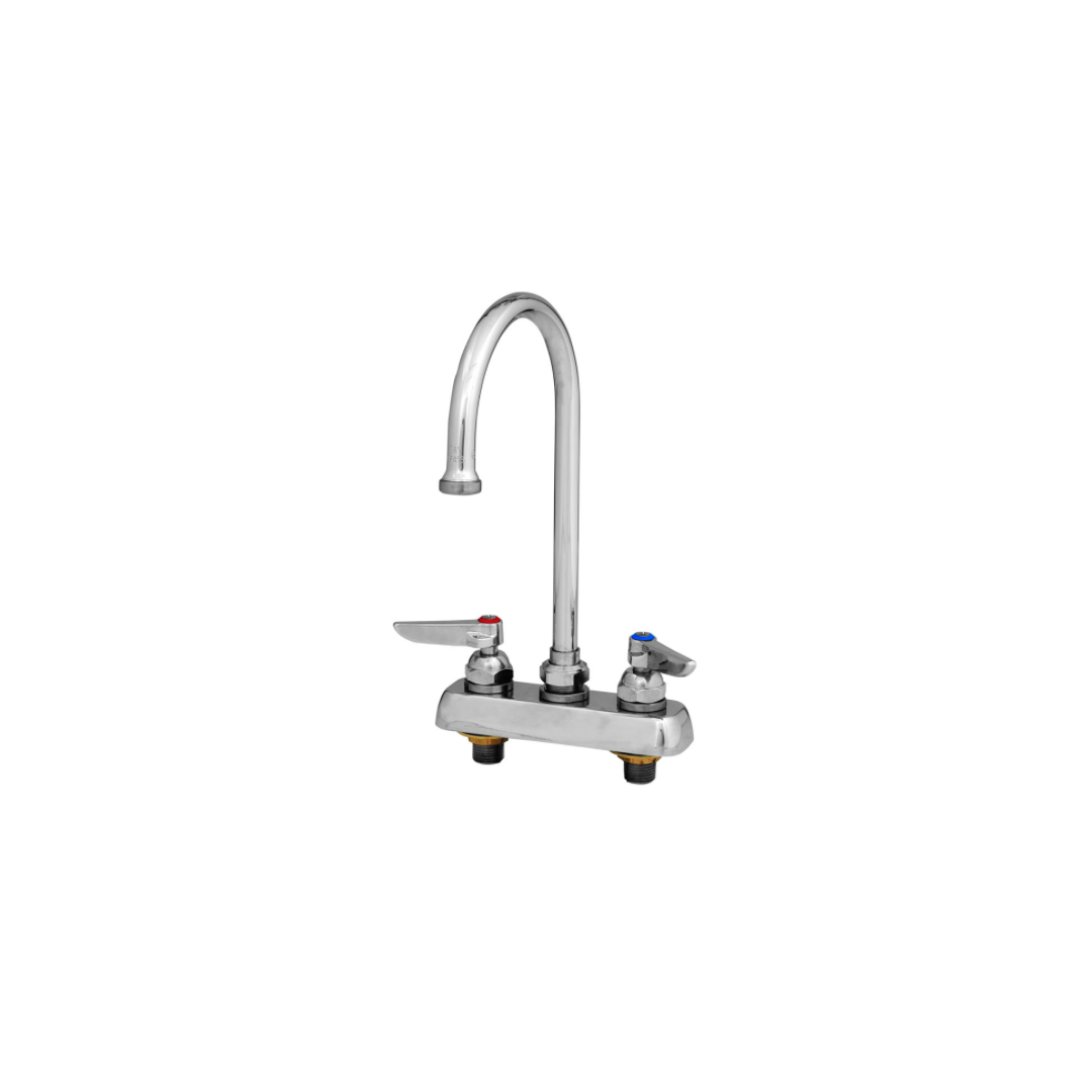 Robinet 4" Centre pour Surface de Travail T&S