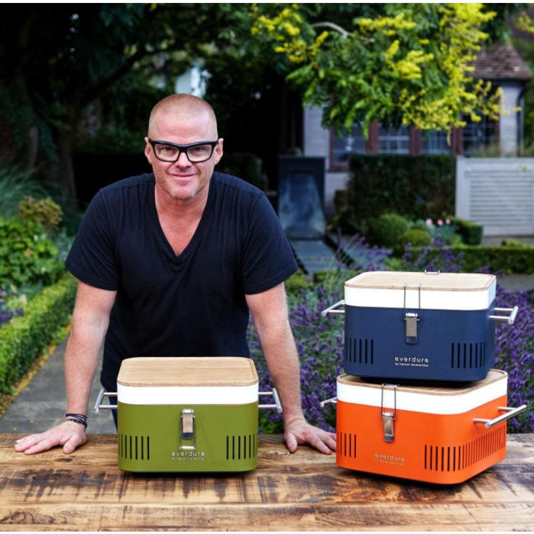 BBQ au charbon cube portatif – Kaki
