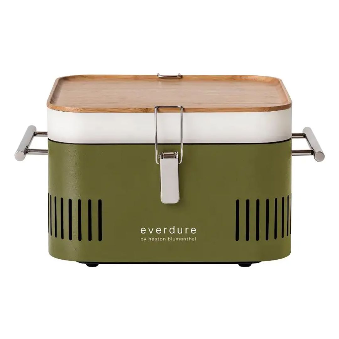 BBQ au charbon cube portatif – Kaki