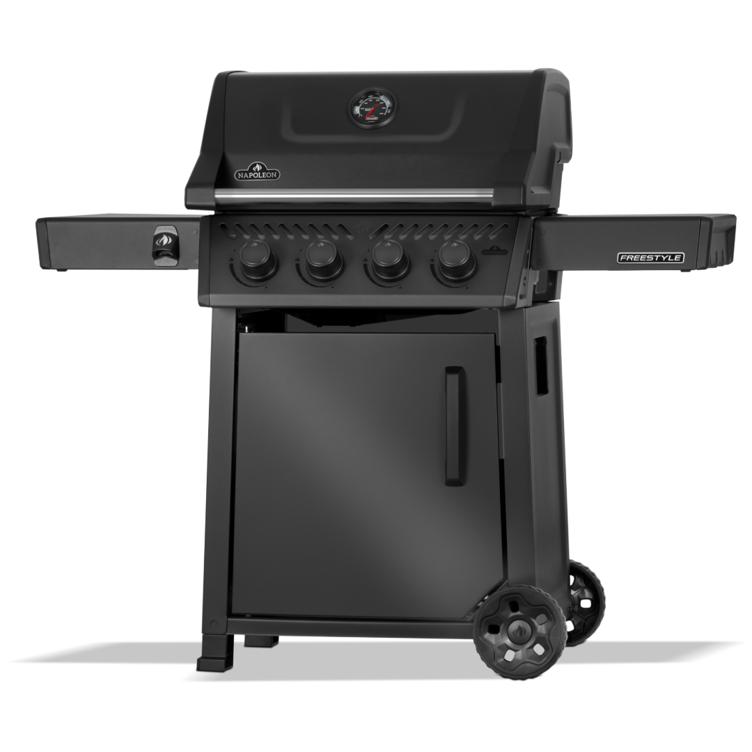 Freestyle 425 Propane Gas BBQ – 4 Burners - Matte Black