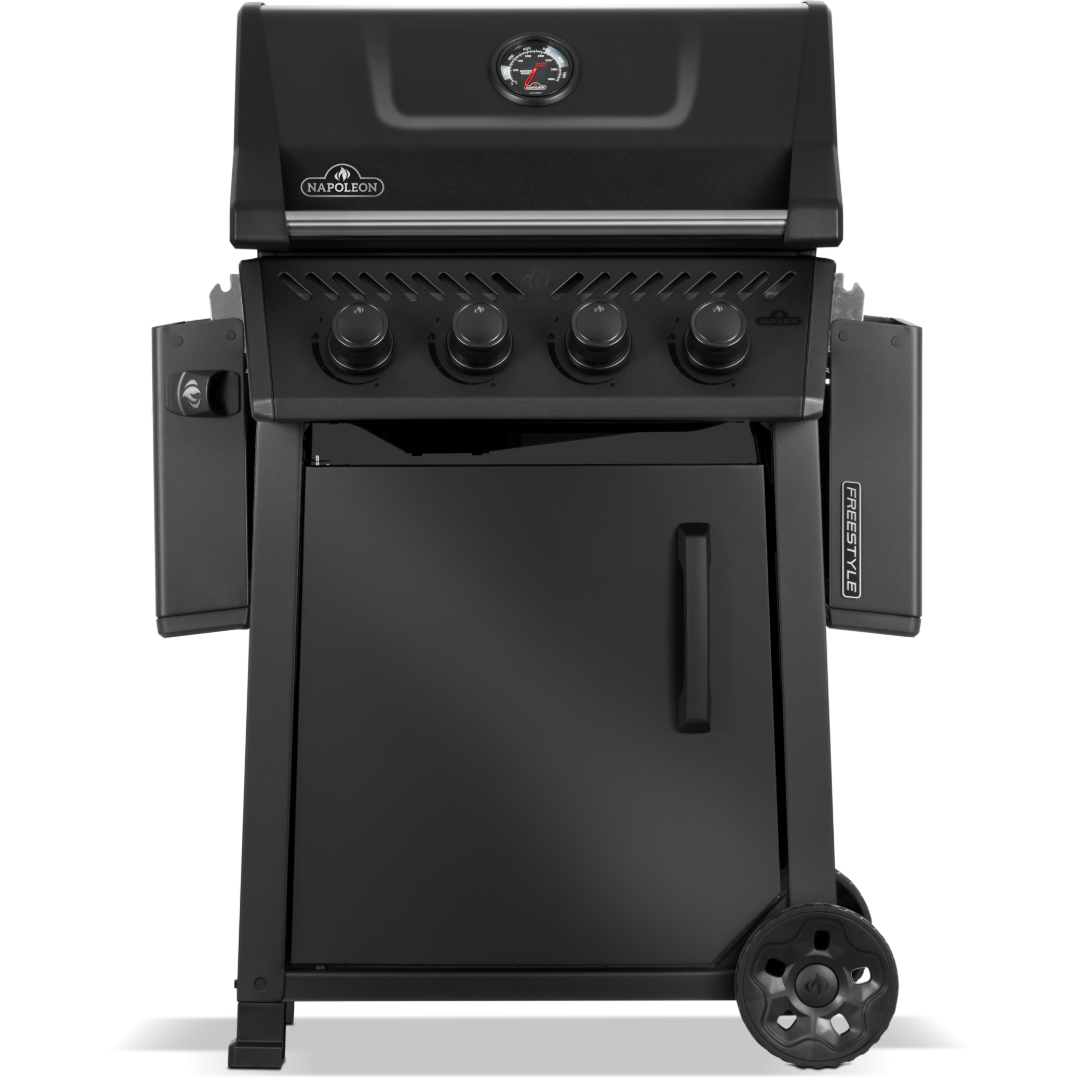 Freestyle 425 Propane Gas BBQ – 4 Burners - Matte Black