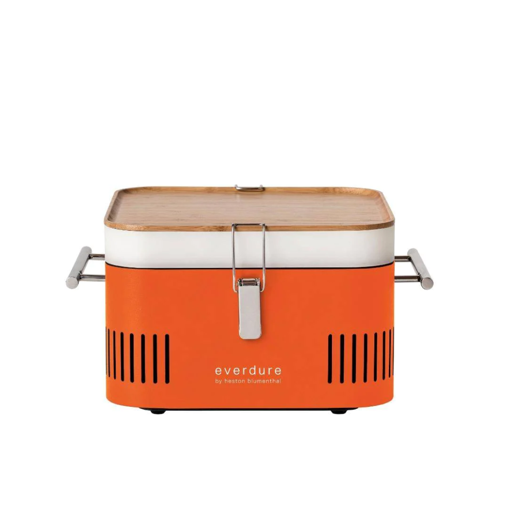 BBQ au charbon cube portatif – Orange