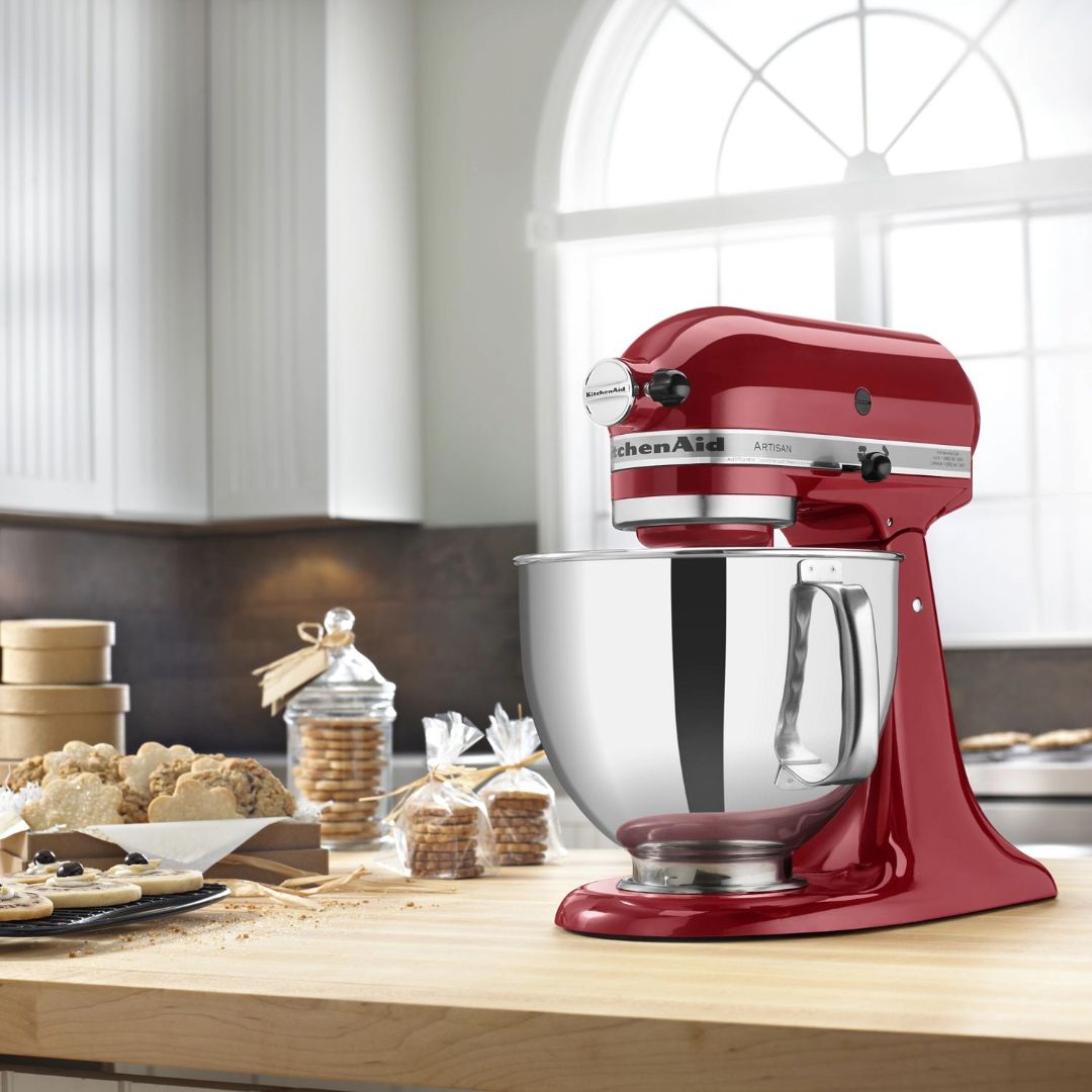 5 Qt. Artisan Stand Mixer - Red