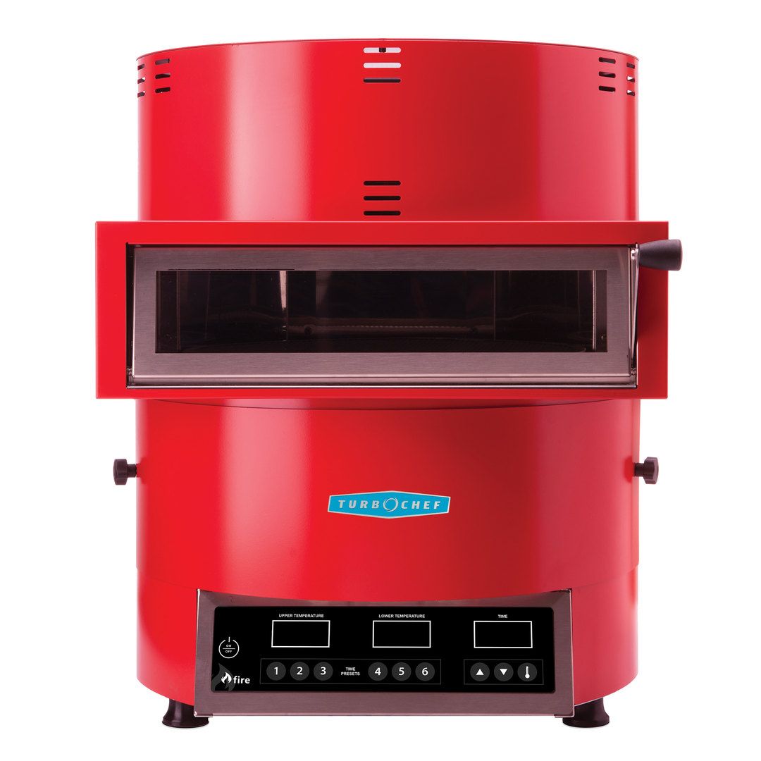 Four à pizza à convection Fire - Rouge
