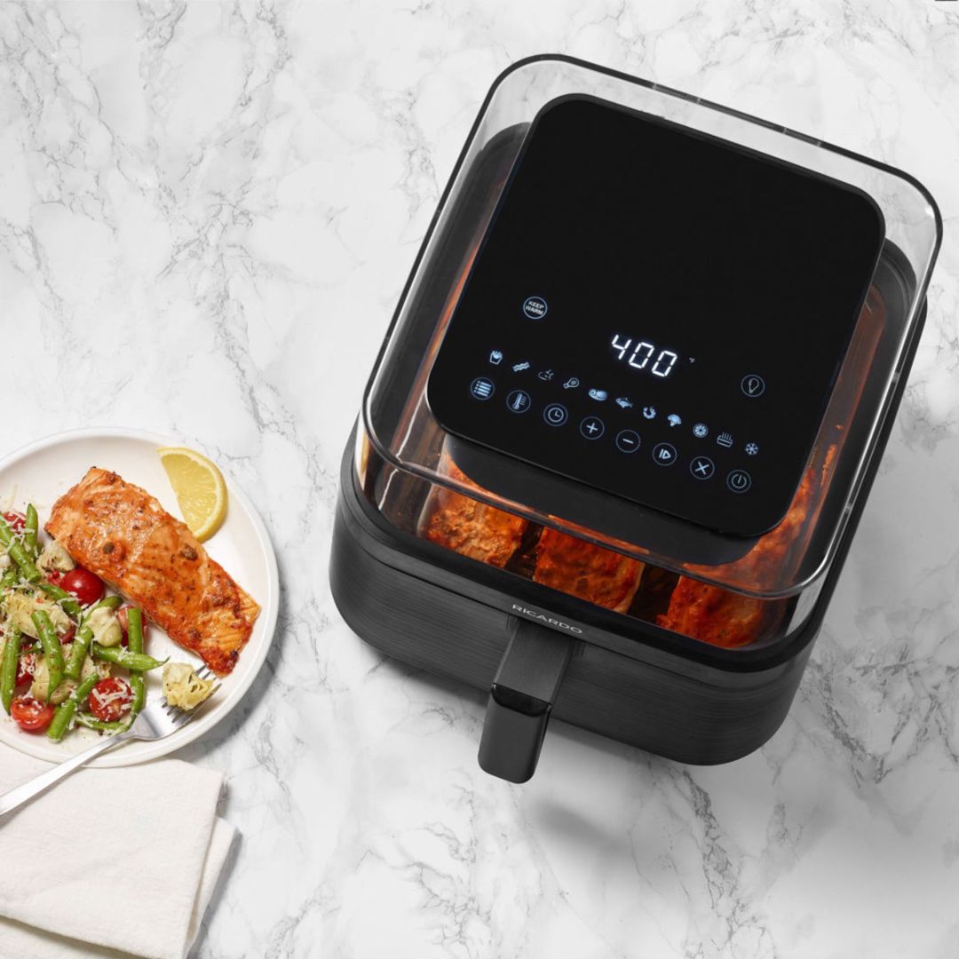 Friteuse à air 7.2 L avec écran tactile Ricardo