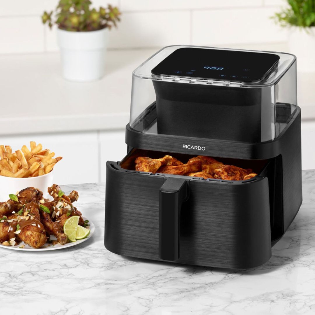 Friteuse à air 7.2 L avec écran tactile Ricardo