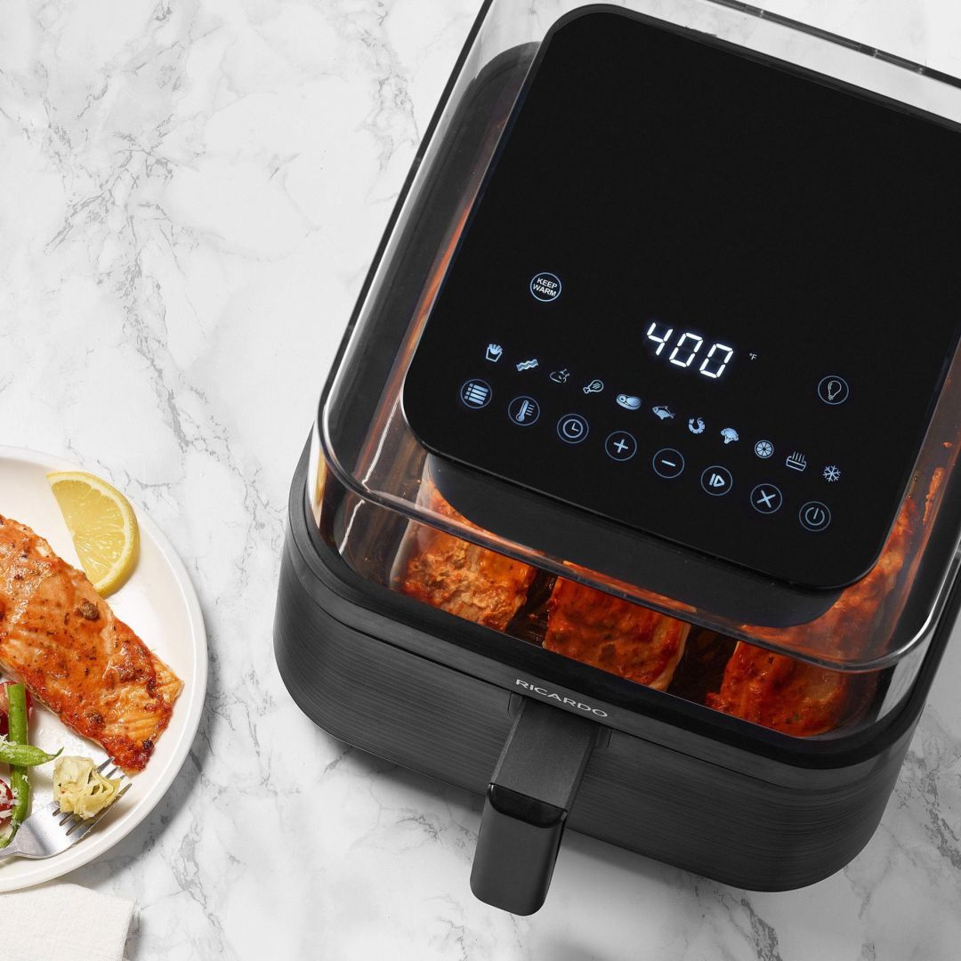 Friteuse à air 7.2 L avec écran tactile Ricardo