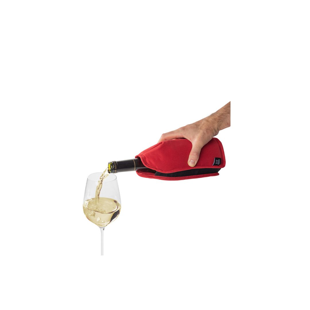 Refroidisseur extensible pour vin et champagne - Rouge