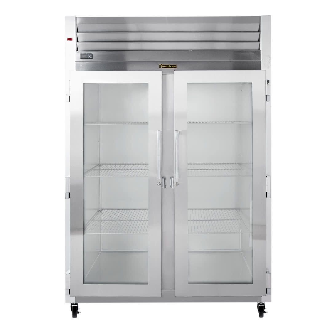 Réfrigérateur 2 portes vitrées battantes - 52"