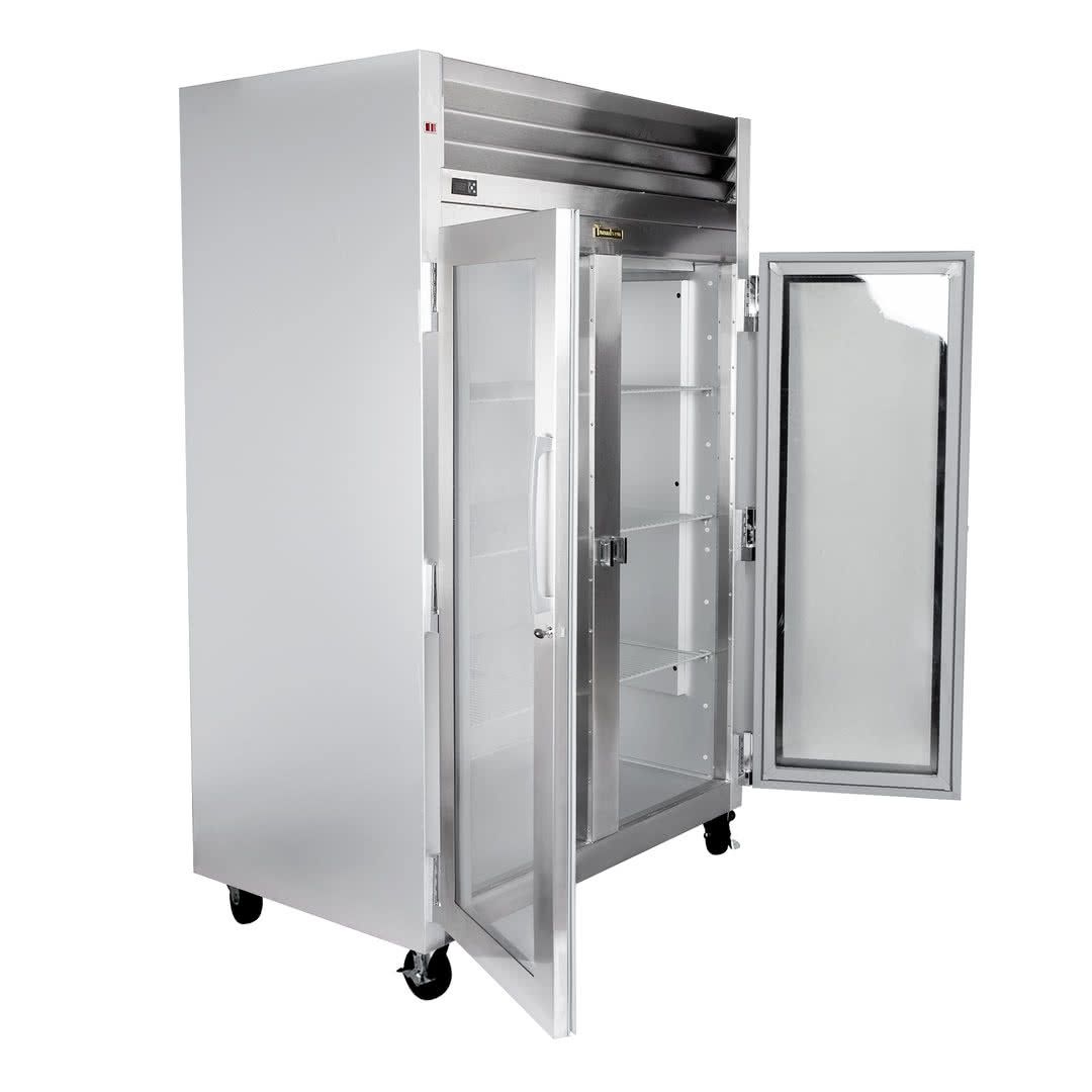 Réfrigérateur 2 portes vitrées battantes - 52"
