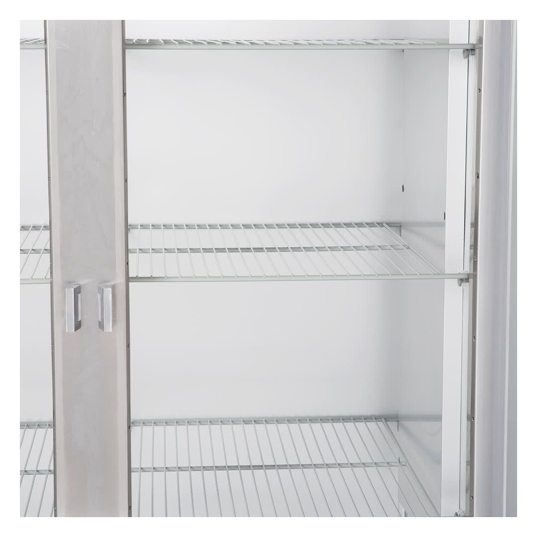 Réfrigérateur 2 portes vitrées battantes - 52"