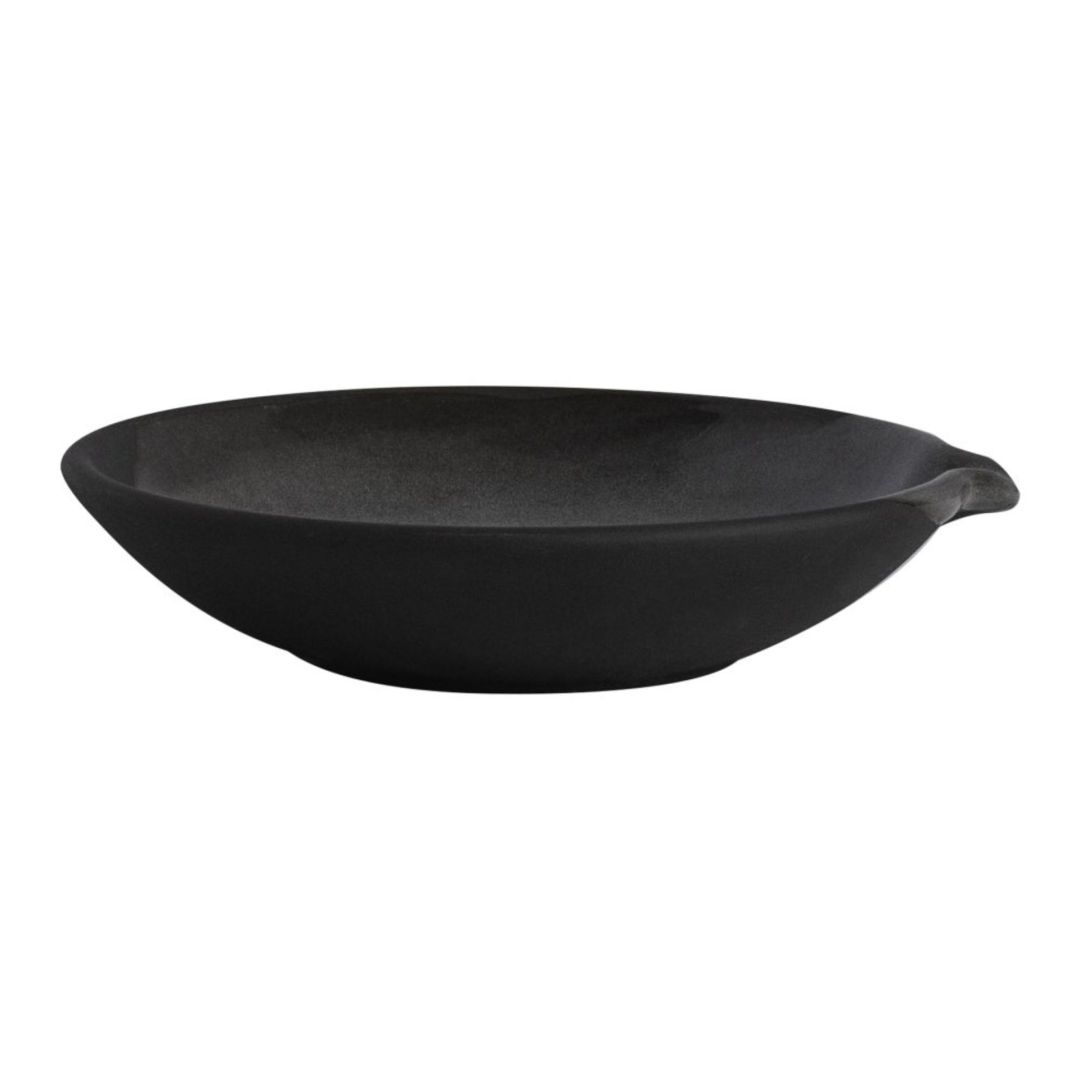 Gembrook dish with spout 3.75 oz. - Gray