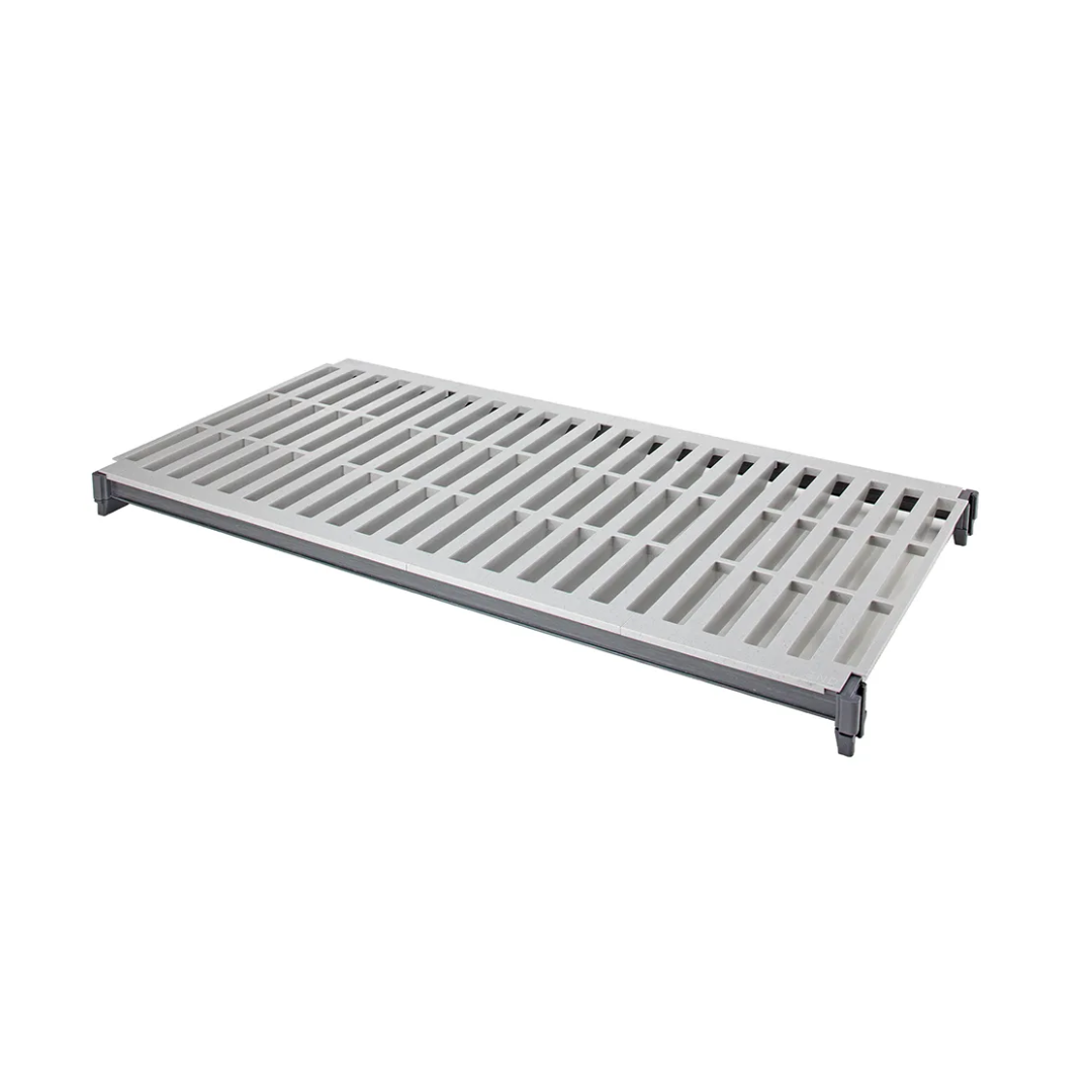 Ensemble tablette ventilé 18" x 60" – Graphite