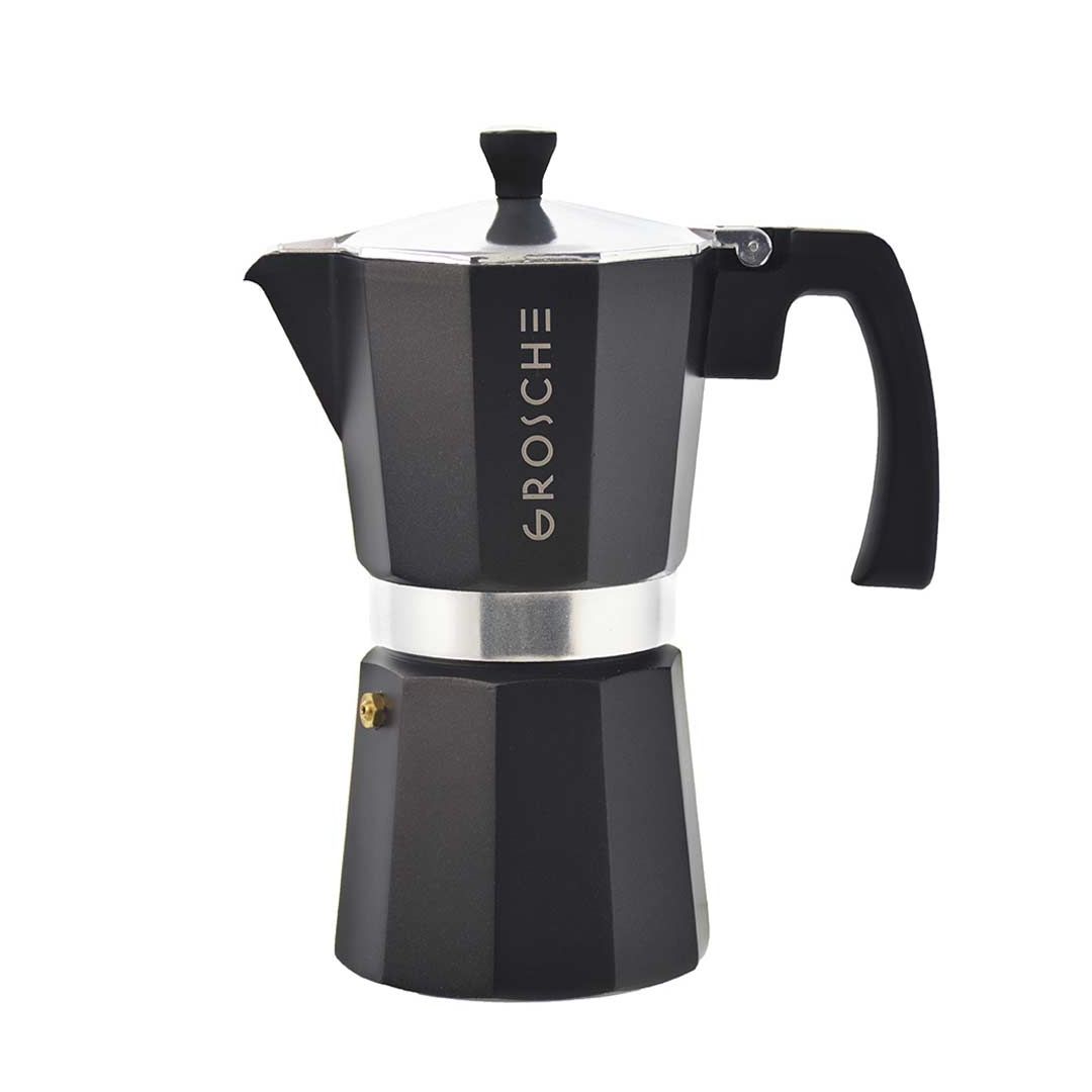 Cafetière italienne en aluminium 9 tasses Milano - Anthracite