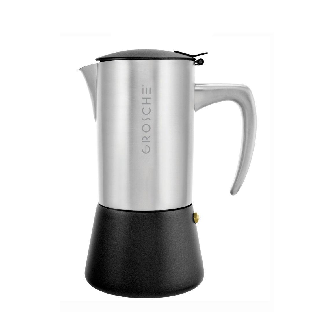 Cafetière italienne en acier inoxydable 6 tasses Milano - Acier