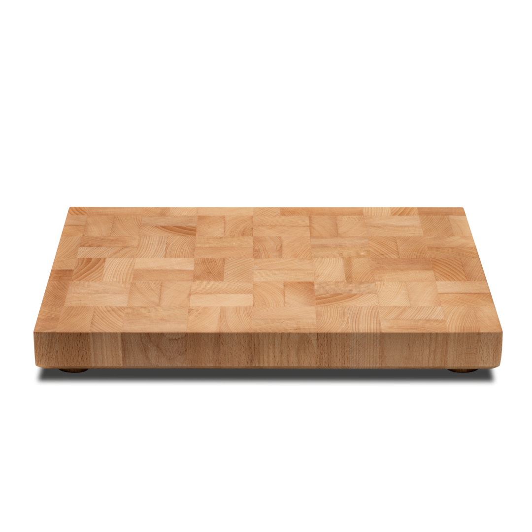 Bloc de boucher large 21" x 15" x 2" - Hêtre beige