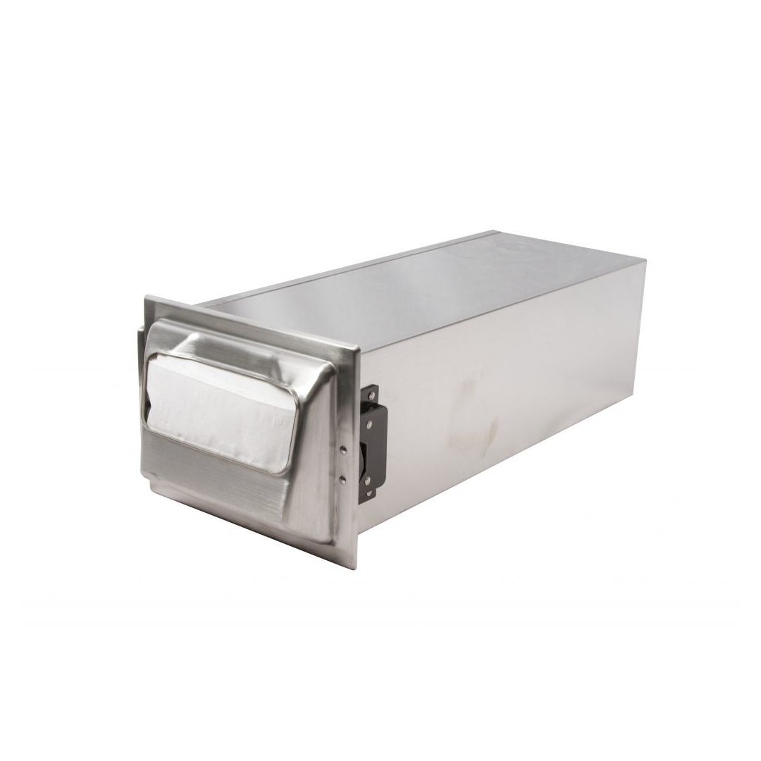Distributeur de serviette de table encastrable en acier inoxydable (750 unités)
