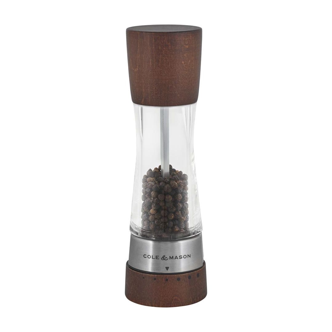 Moulin à poivre 7,5" en bois - Derwent 