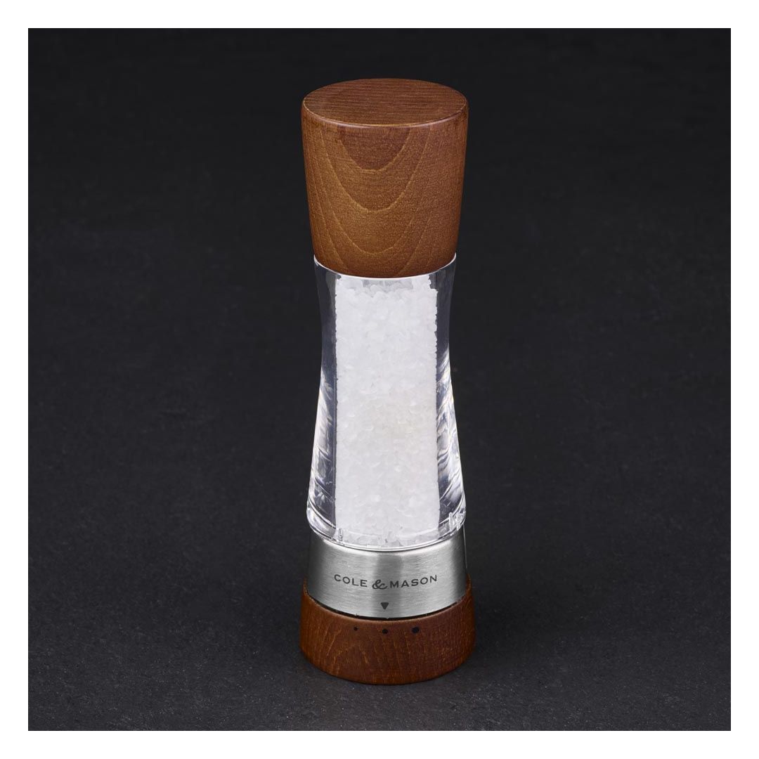 Moulin à sel 7,5" en bois - Derwent 