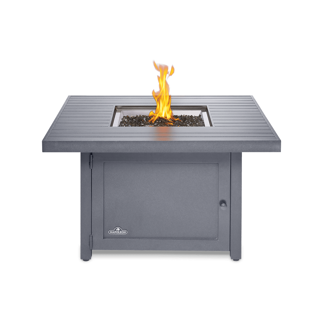 Hamptons Propane Gas Square Exterior Fireplace