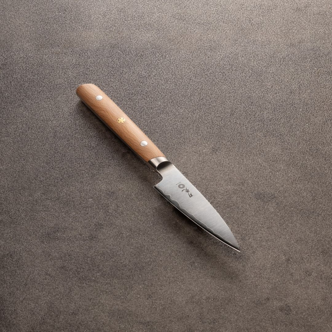 Couteau d'office 3,54" - Classique hêtre