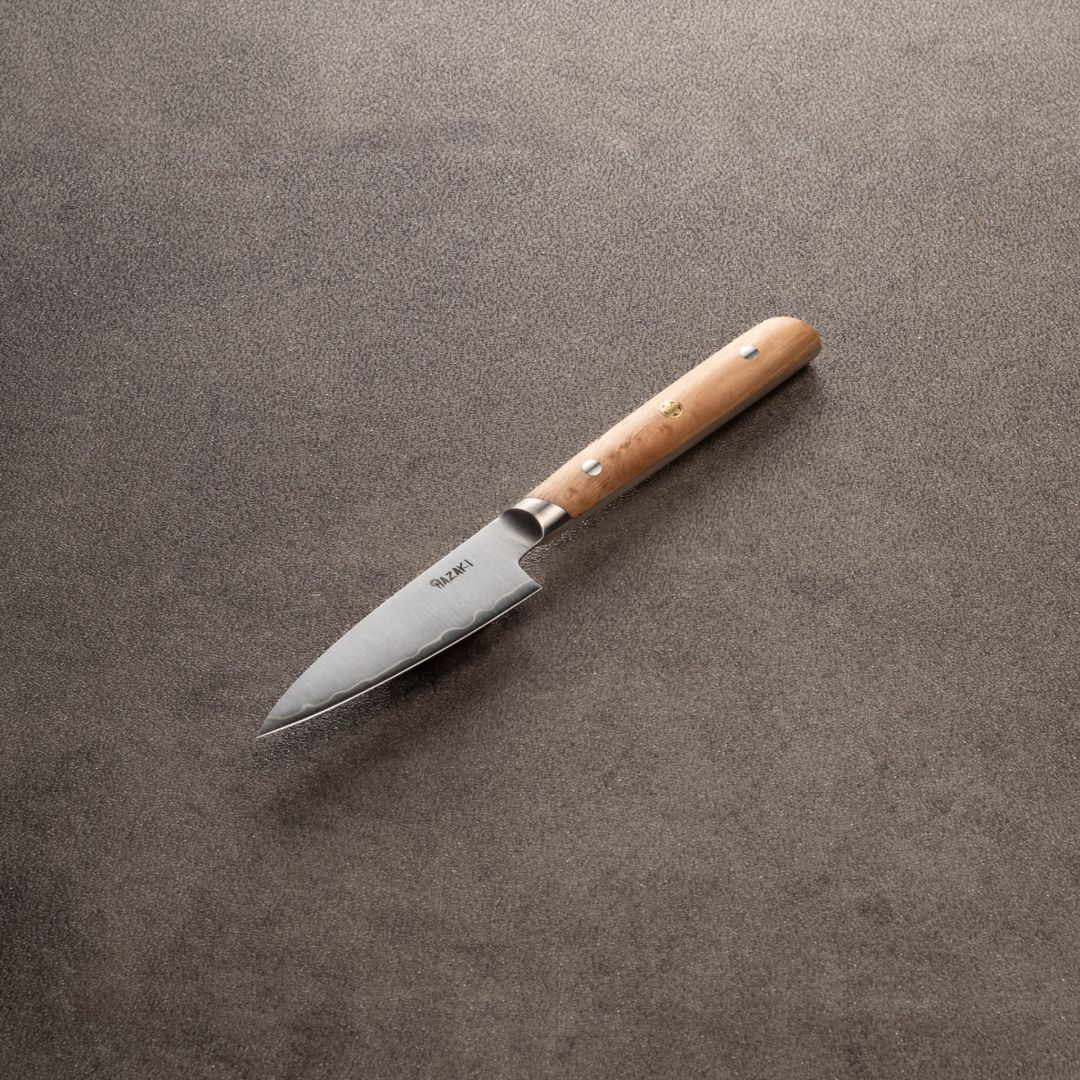 Couteau d'office 3,54" - Classique hêtre