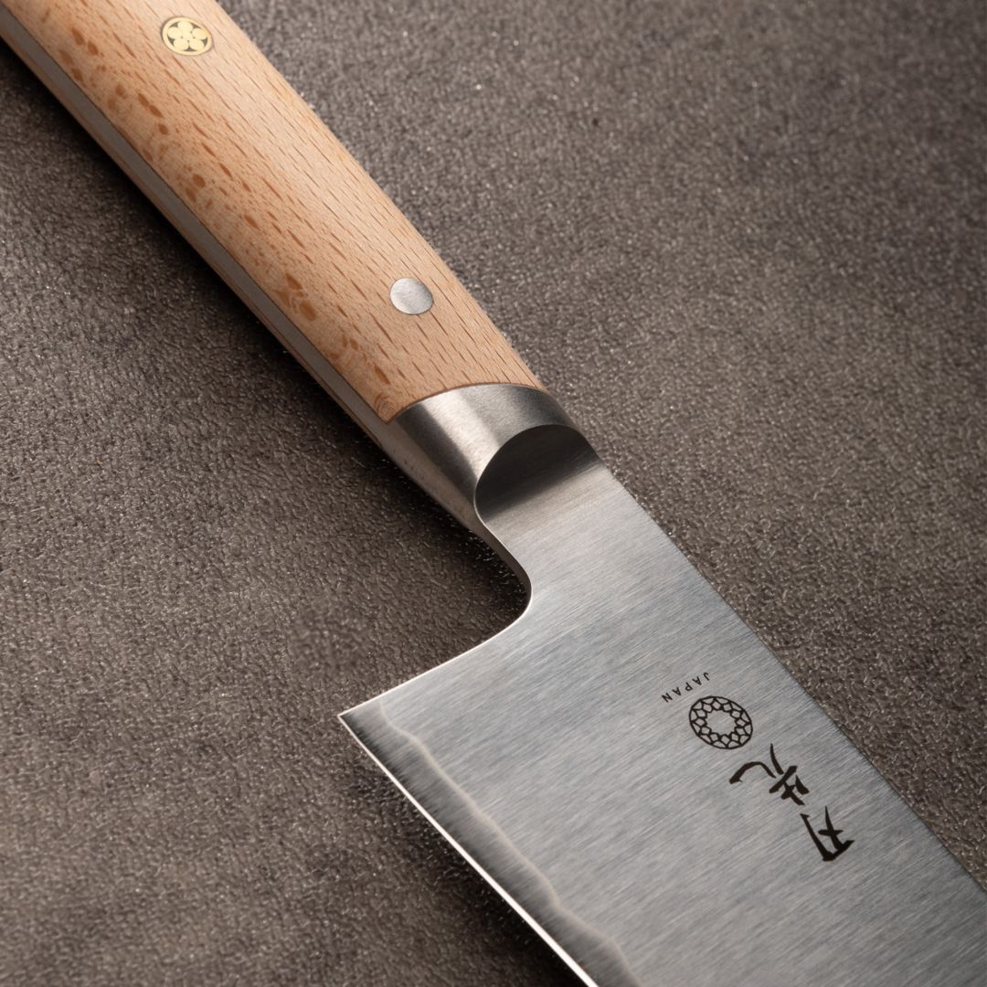 Couteau d'office 3,54" - Classique hêtre