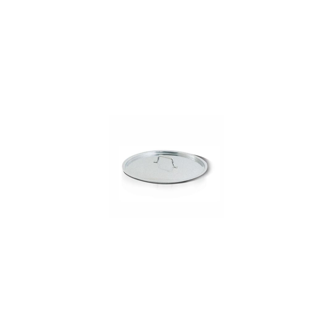 Couvercle en acier inoxydable pour contenant en acier inoxydable 5,5"