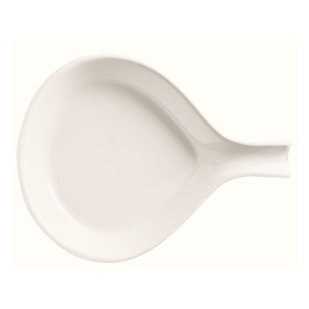 Plat à gratin avec poignée 18 oz -Blanc