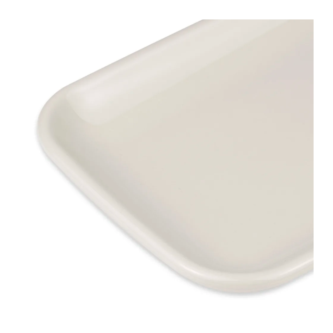 Plateau rectangulaire 18'' X 6'' – Ivoire