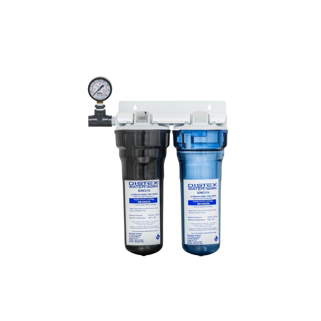 Système de filtration d'eau pour machine à glace NoCHlor
