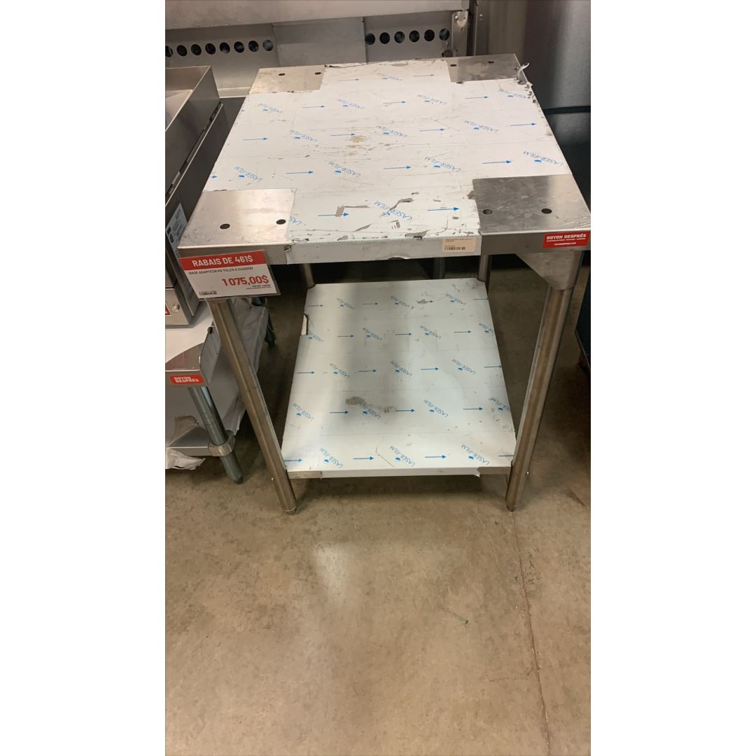Base adaptatrice pour tôles à cuisson