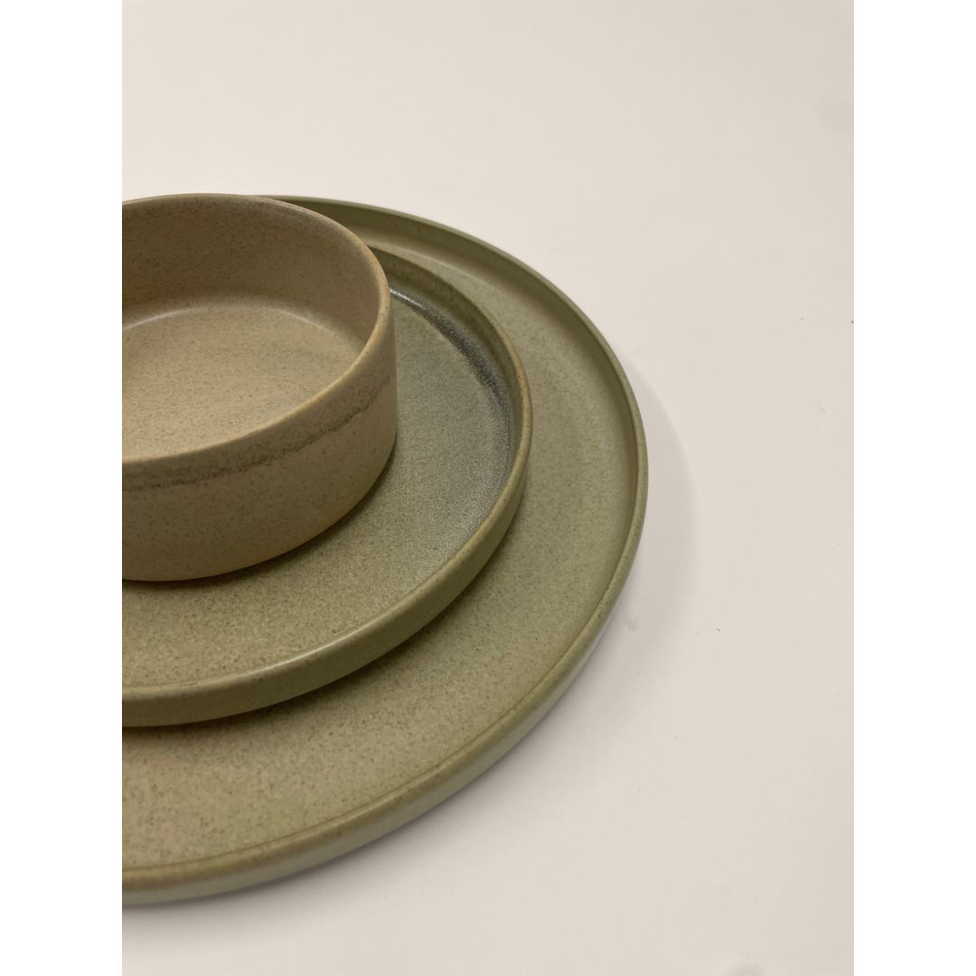 Assiette ronde 7,9" - Ellipse Obelisque
