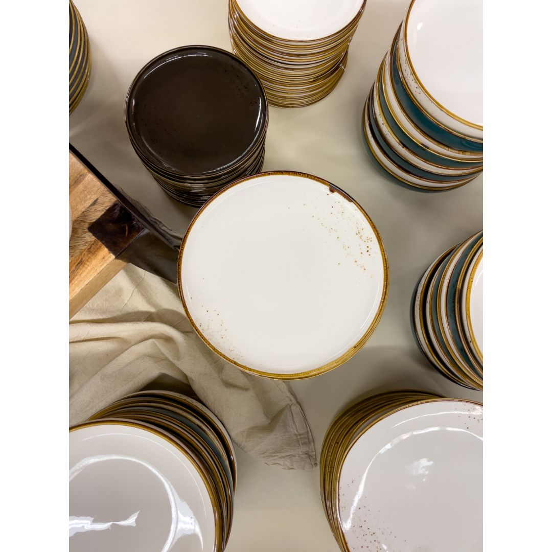 Assiette 7" DAP - Brun