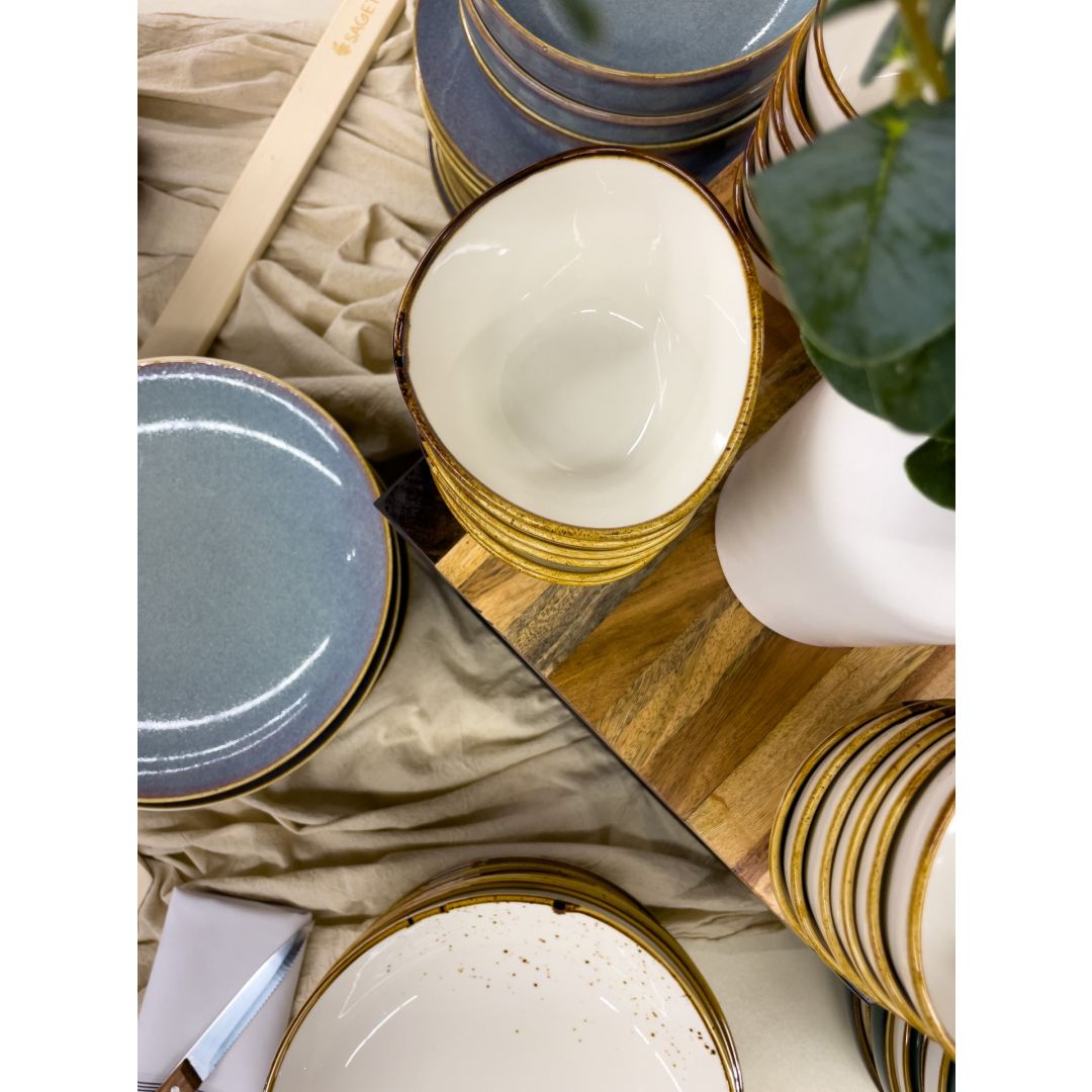 Bol oval 4,75" DAP - Blanc