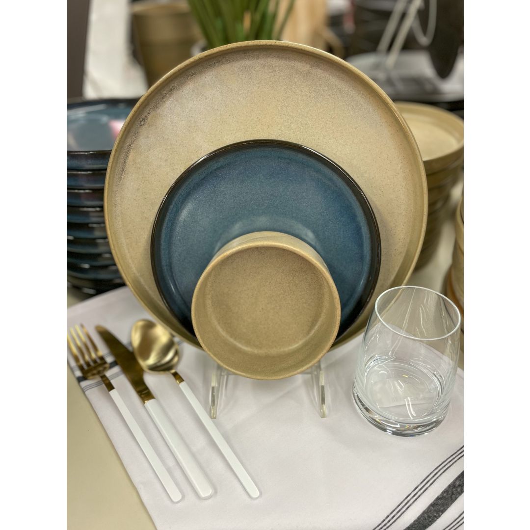 Assiette ronde 7,9" - Ellipse Azaro