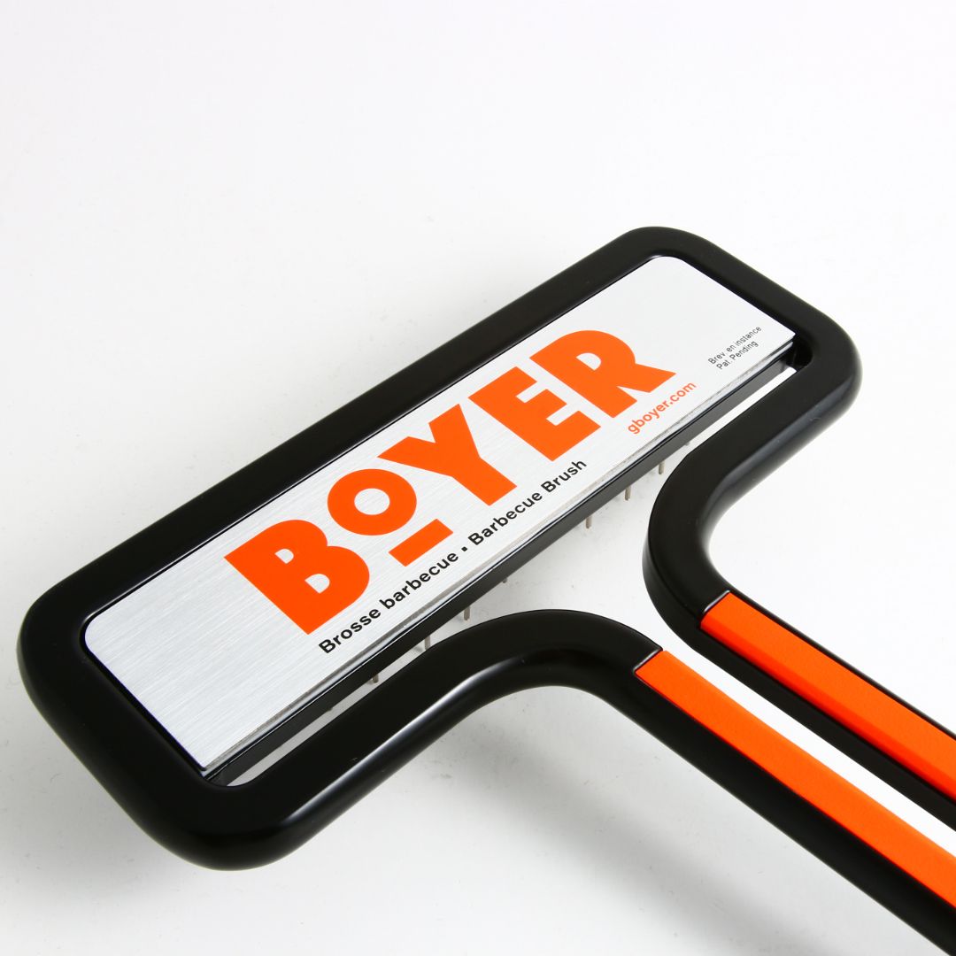 Brosse pour BBQ en acier inoxydable