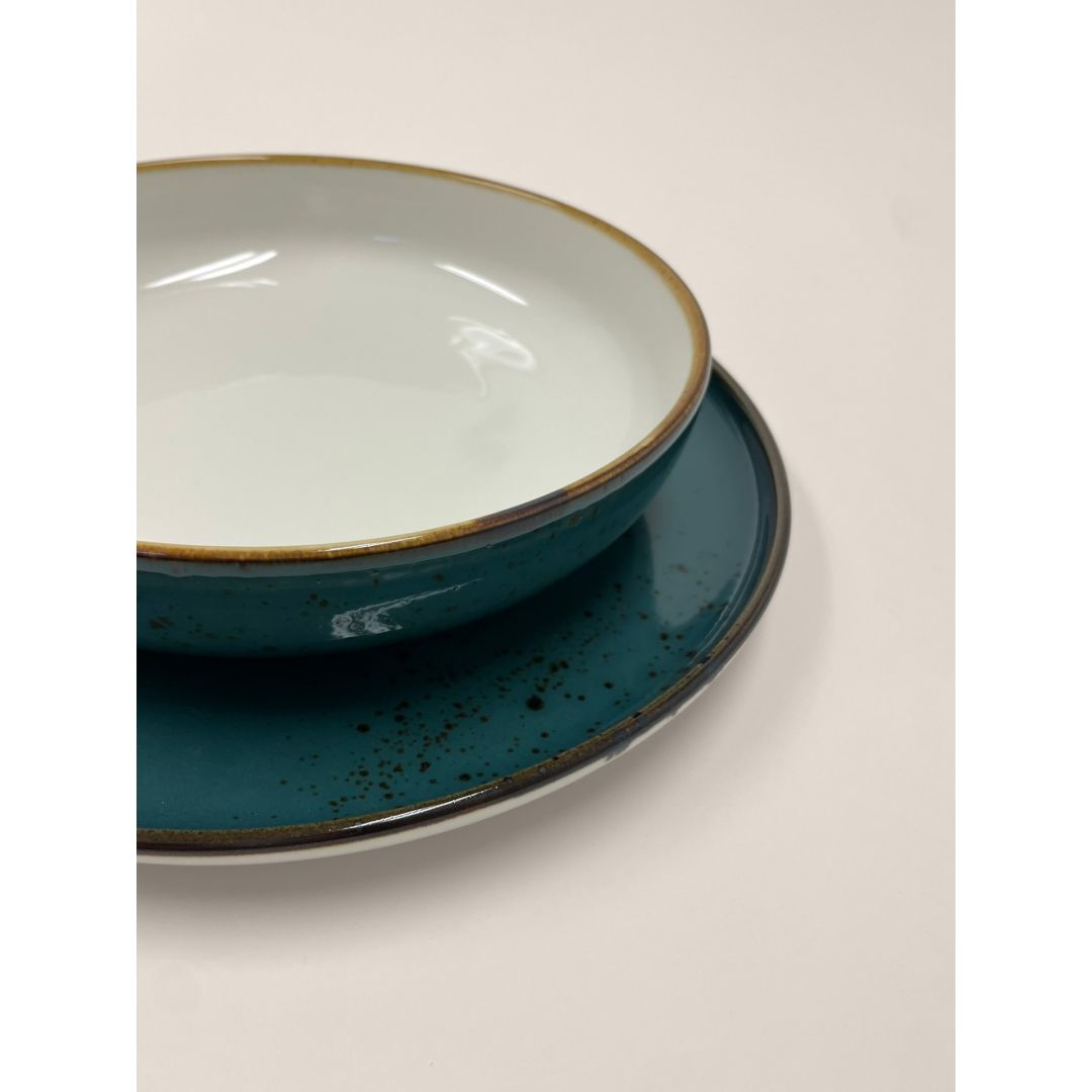 Assiette 11" DAP - Nouveau bleu