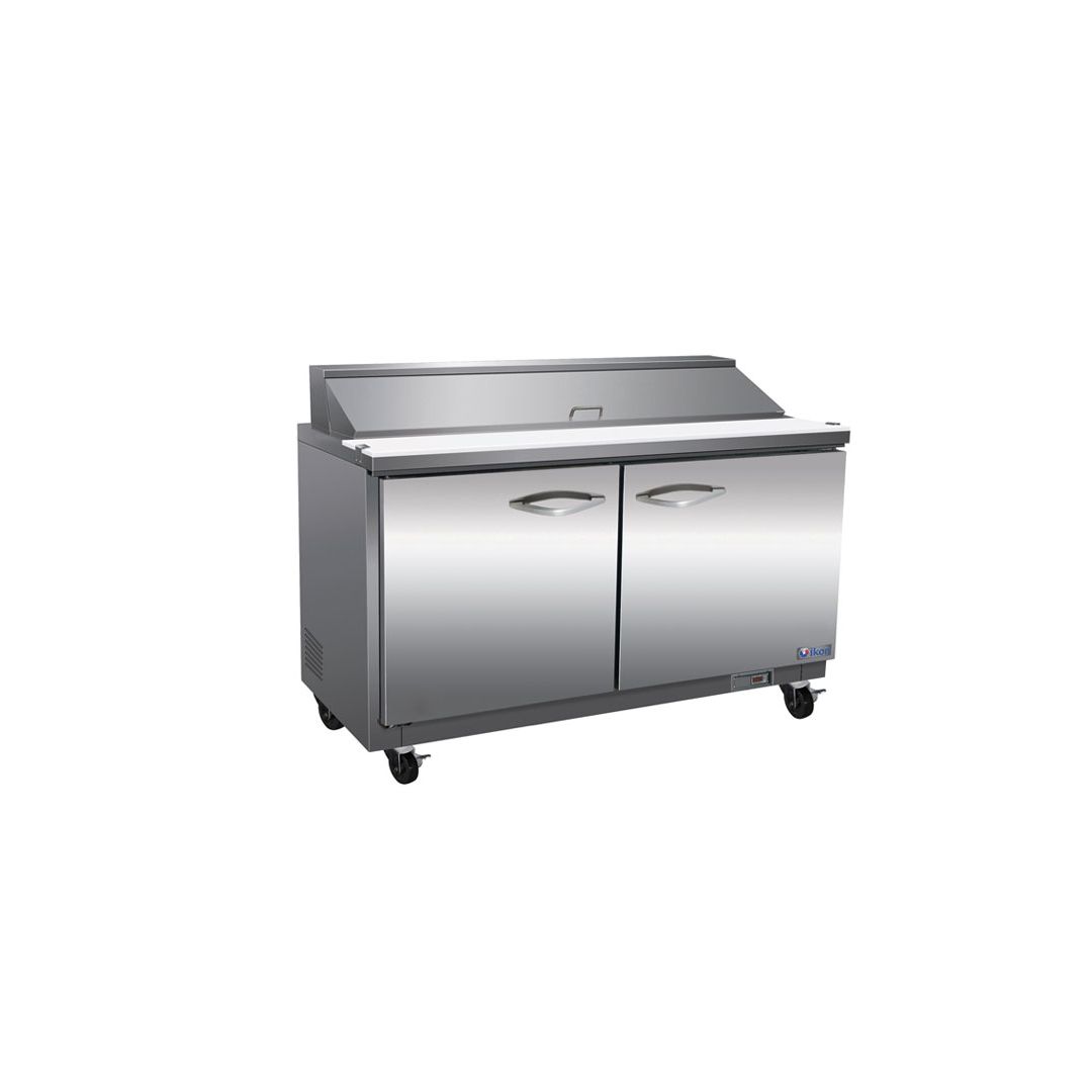 48" Refrigerated Sandwich Prep Table - 12 Food Pans