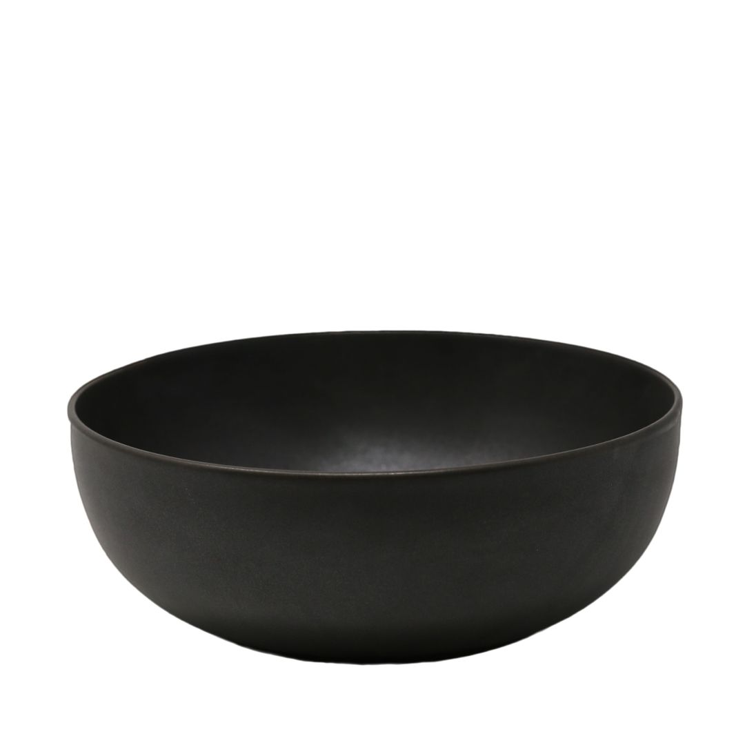 Bol rond et profond forme coupe 9,2" - Noir