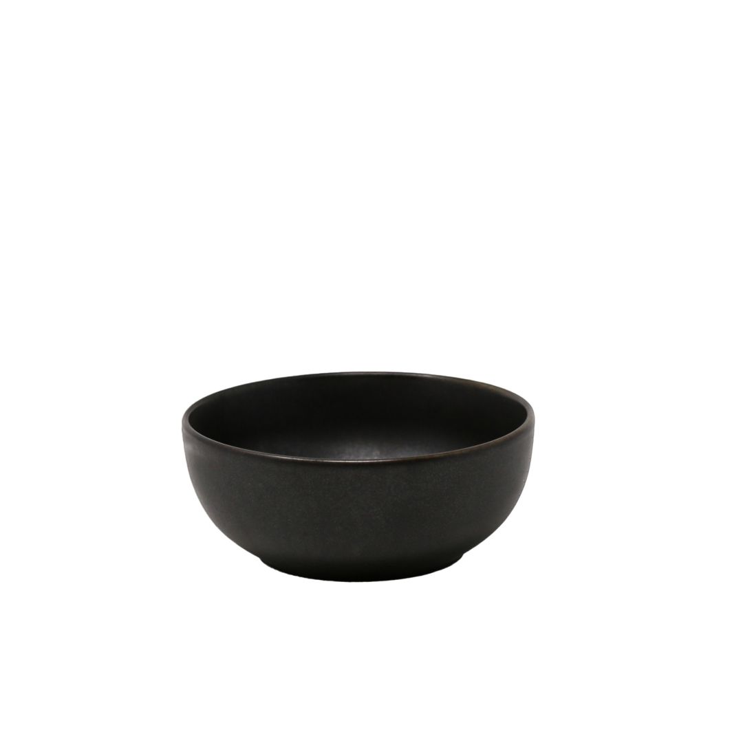 Bol rond et profond forme coupe 4,8" - Noir