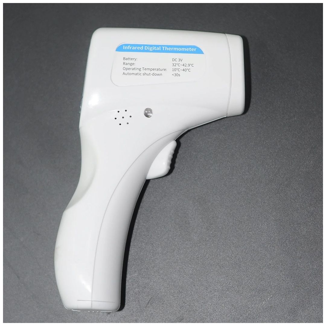 Thermomètre frontal infrarouge (32°C à 42°C)