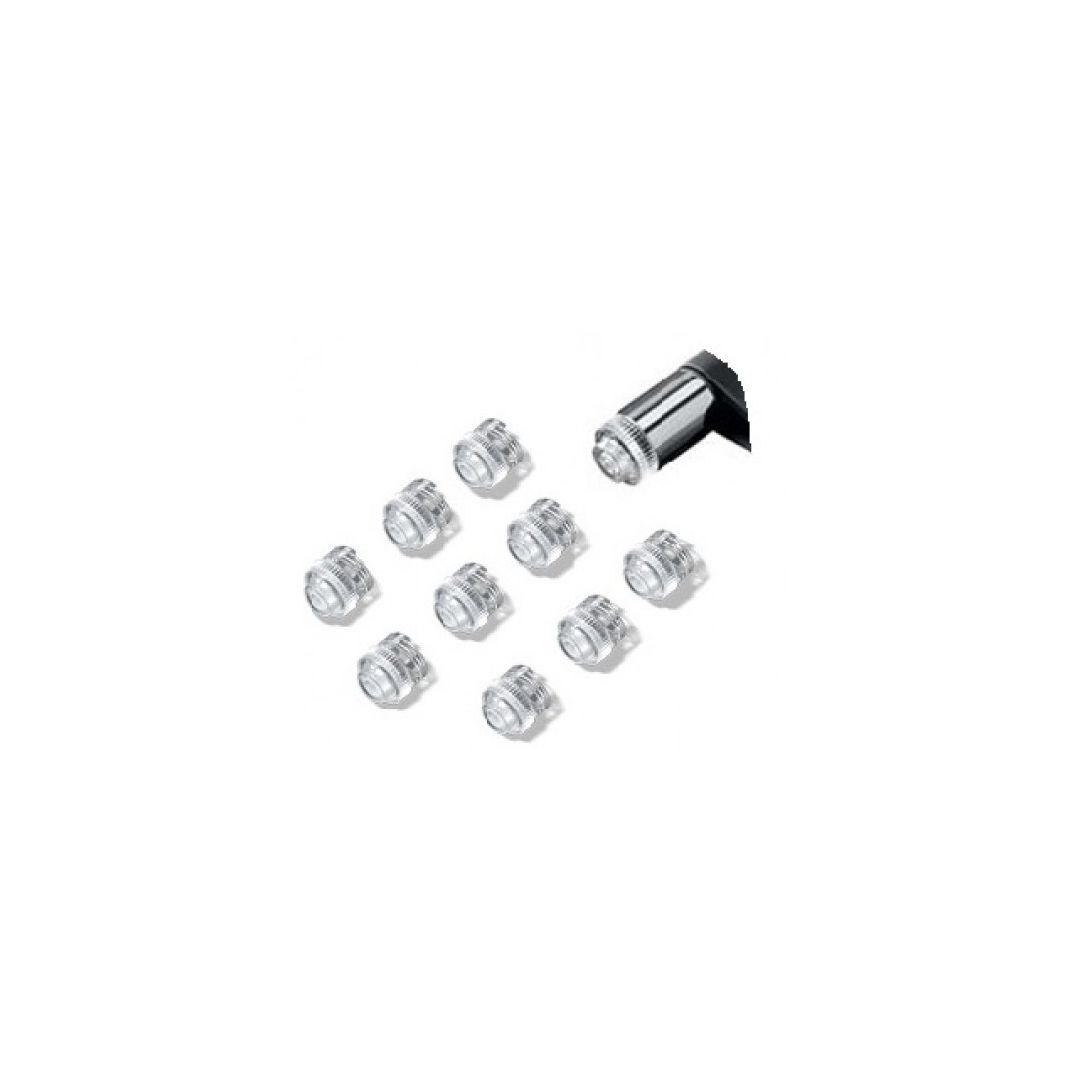 Set of Ten Milk Spouts