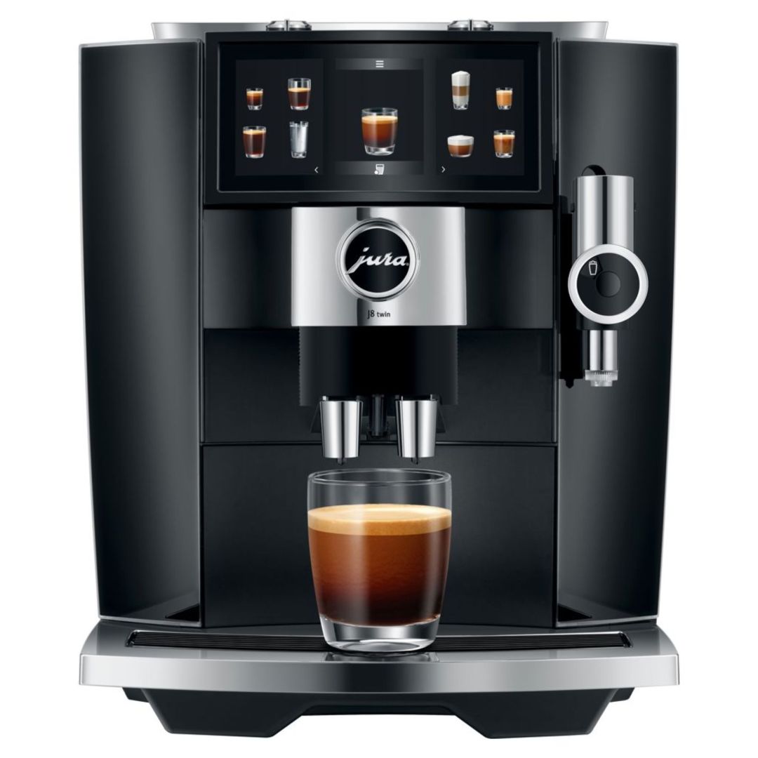 Machine à café J8 Twin double moulin - Noir Diamant