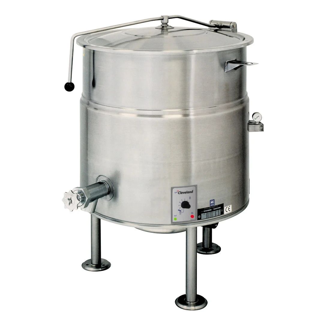 Marmite à vapeur électrique stationnaire 30 gallons