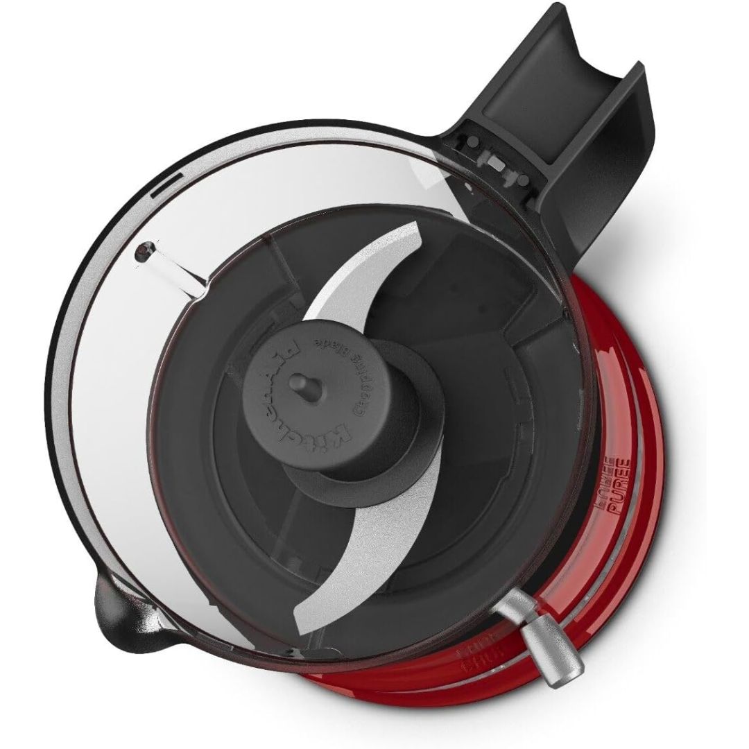 3.5-Cup Food Processor - Red