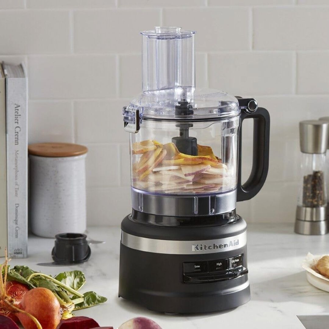 7-Cup Food Processor - Black